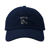 Load image into Gallery viewer, Navy | Paws Off Flex Fitted Baseball Cap