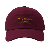 Load image into Gallery viewer, Maroon | Fur Mama Baseball Cap
