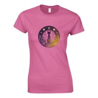 Load image into Gallery viewer, Azalea | Cat in Tranquility Womens T-Shirt