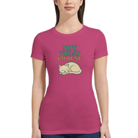 Load image into Gallery viewer, Berry | Not Today I'm Busy Cat-Themed Premium T-Shirt
