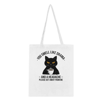 Load image into Gallery viewer, White | Eco-Friendly Cat Themed Tote Bag