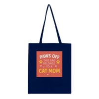 Load image into Gallery viewer, Navy | I Was Normal 3 Cats Ago Classic Tote Bag
