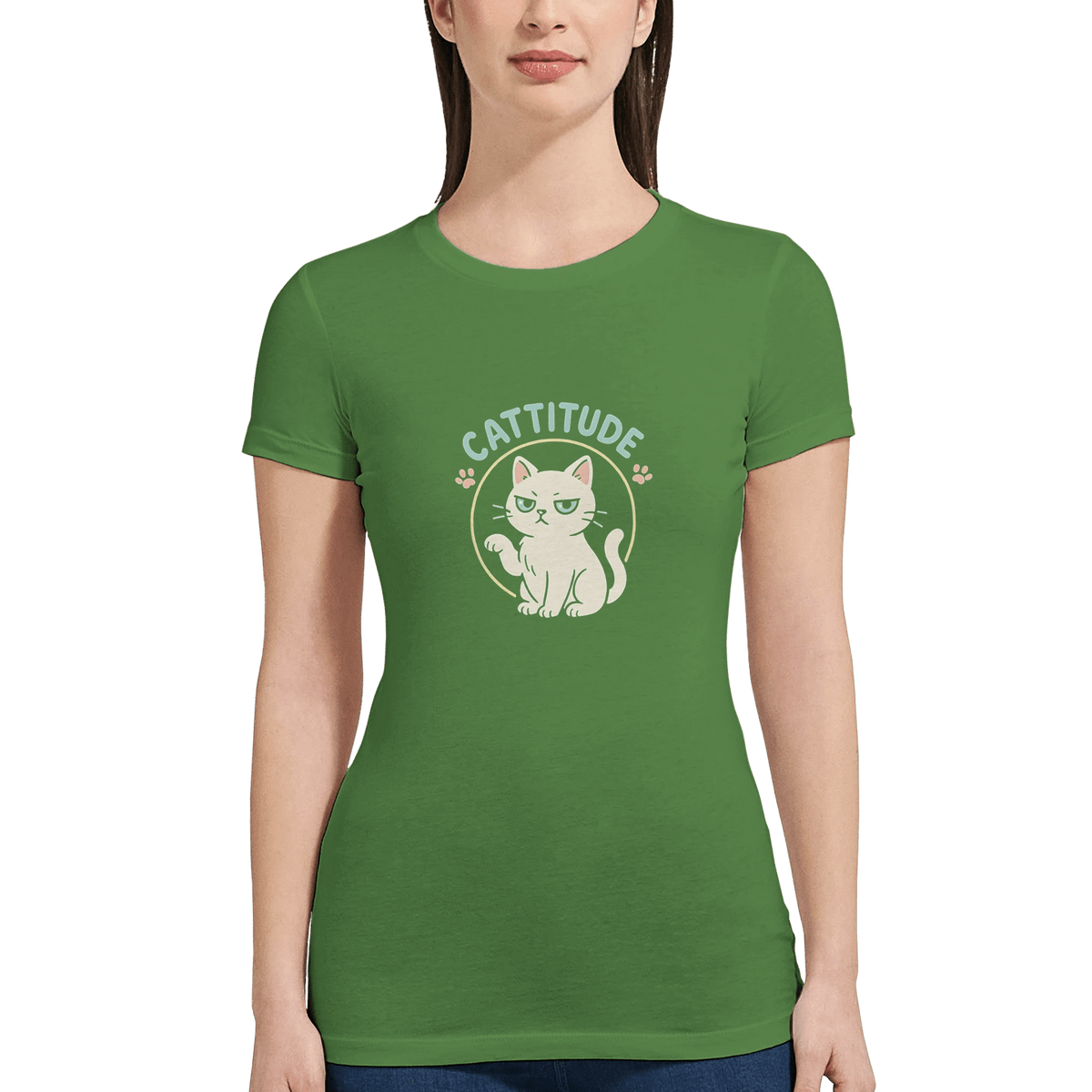 Leaf | Cattitude Premium Women's T-shirt