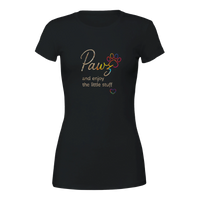 Load image into Gallery viewer, T-Shirt  Cat Mom Tee - Black