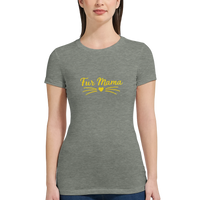 Load image into Gallery viewer, Fur Mama T-Shirt | Athletic Heather