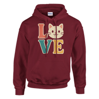 Load image into Gallery viewer, Garnet | Cat Love Hoodie