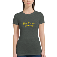 Load image into Gallery viewer, Fur Mama T-Shirt | Deep Heather