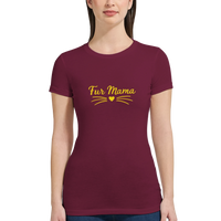 Load image into Gallery viewer, Fur Mama T-Shirt | Maroon