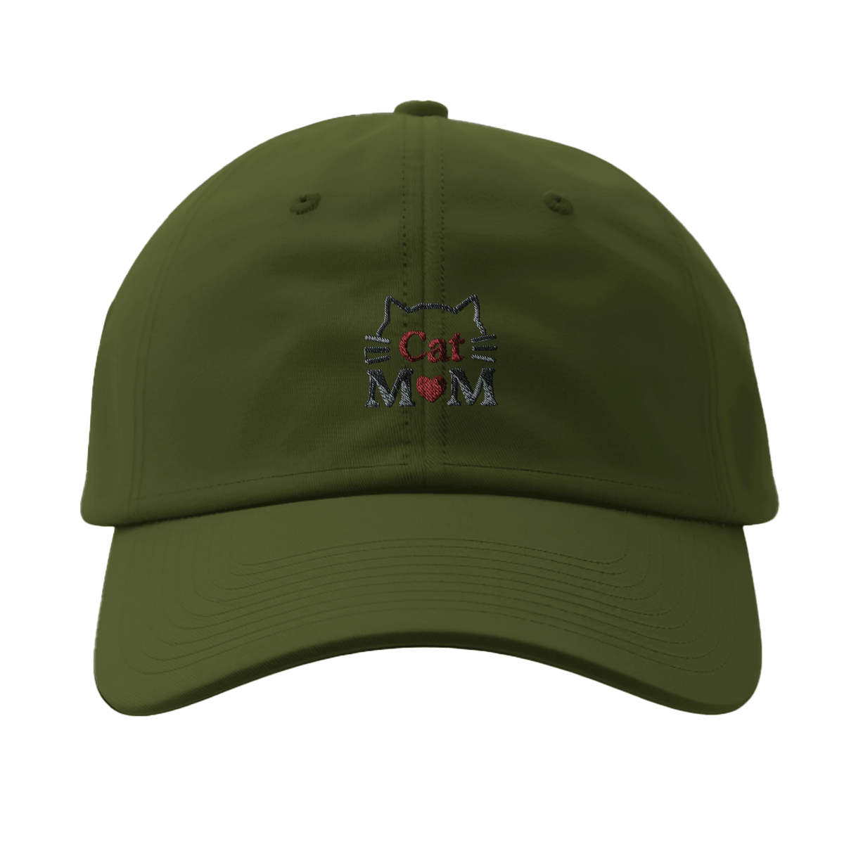 Olive | Cat Mom Baseball Cap