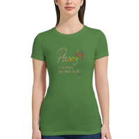 Load image into Gallery viewer, Pawz and Enjoy the Little Stuff T-shirt | Leaf 
