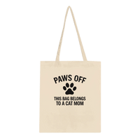 Load image into Gallery viewer, Natural | PAWS OFF Classic Tote Bag