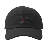 Load image into Gallery viewer, Dark Grey | Cat Mom Baseball Cap