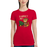 Load image into Gallery viewer, Perfect Cat Mom Holiday Gift - Red
