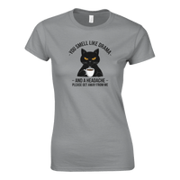Load image into Gallery viewer, Rs Sport Grey | You Smell Like Drama Womens T-Shirt