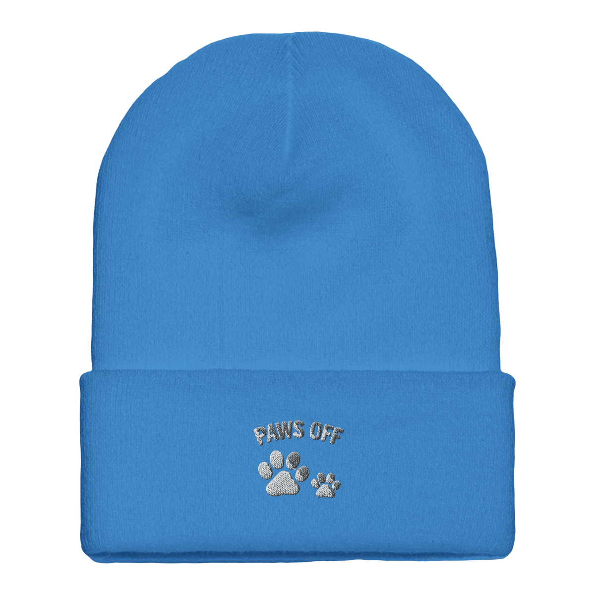 Blue | Paws Off Cat Lovers Beanie