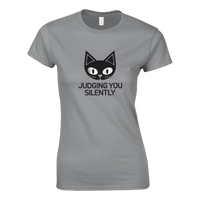 Load image into Gallery viewer, Rs Sport Grey | Cat Judging You Silently Womens T-Shirt